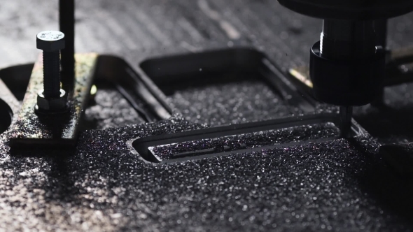 Logo Cutting on Aluminum Plate