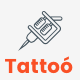 Tattoo  - WordPress Theme - ThemeForest Item for Sale