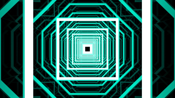 3D Square Tunnel Loop alt