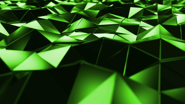 Green Polygonal Geometric Surface Loop alt