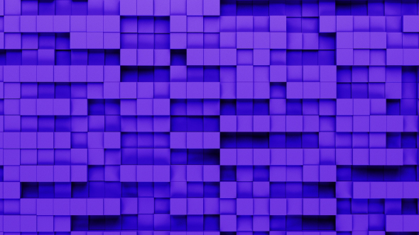 Purple Cubes Motion Loopable
