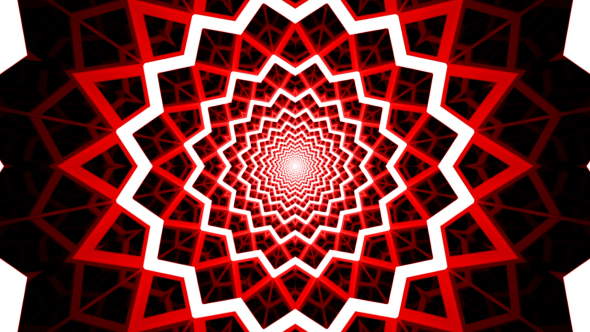 Red Infinite Tunnel Loop alt