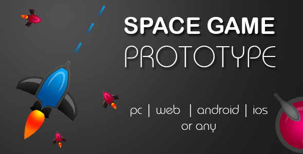 Space Game ( Construct 2 | CAPX | HTML5 ) Prototype