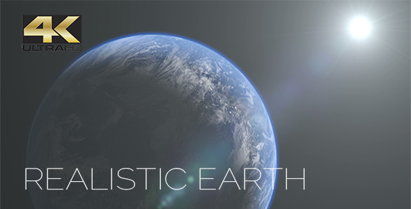 Realistic Planet Earth for Cinema