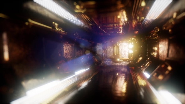 Ride in a Spaceship Tunnel alt