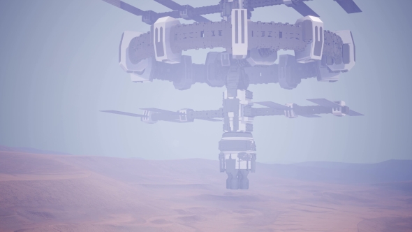 Colony on Mars Planet alt