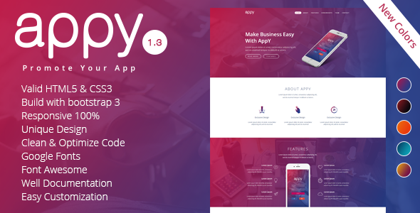 appy | App Landing Page
