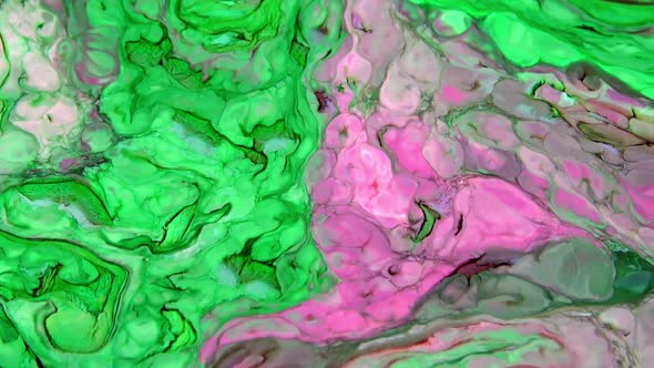 Abstract Paint Colours Diffusion 