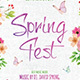 Spring Fest Flyer Template - GraphicRiver Item for Sale