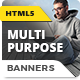Multipurpose Animated Banner Ads HTML5 (GWD) - CodeCanyon Item for Sale