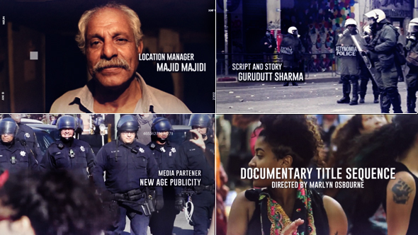 Documentary Title Sequence alt