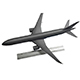 Boeing 787 Dreamliner 3dprintable STL - 3DOcean Item for Sale