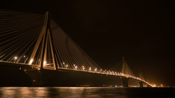 Charilaos Trikoupis Bridge, Patra, Greece