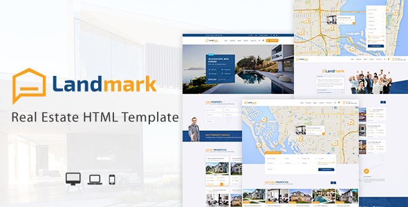 Landmark - Real Estate HTML Template