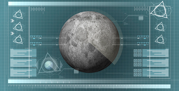 Computer Monitor Interface And Planet