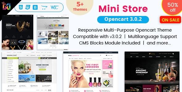 Mini Store - Multipurpose Responsive3 Themes