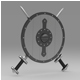 Shield and sword 7 - 3DOcean Item for Sale