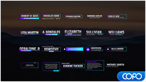 Stylish Lower Thirds alt