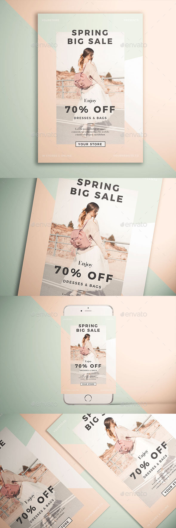 Spring Fashion Sale Flyer