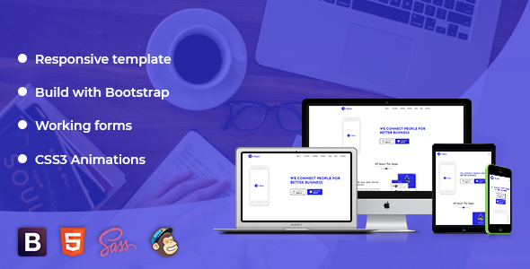 The Appo - Bootstrap 4 App Landing Page