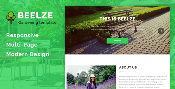 Beelze - Responsive Gardening and Landscaping HTML Template