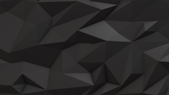 Gray Abstract Low Poly Triangle Background