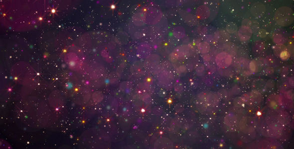 Colorful Sparkling Shimmering Stars