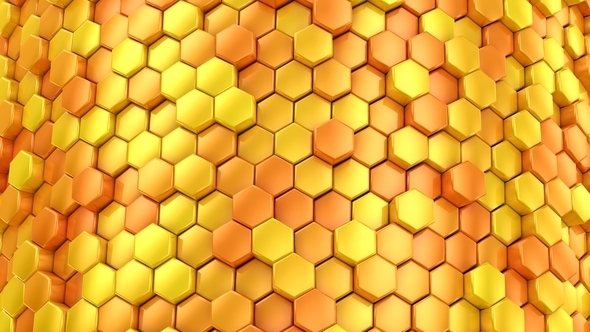 Background of Hexagons