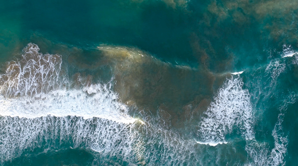 Aerial Ocean Waves