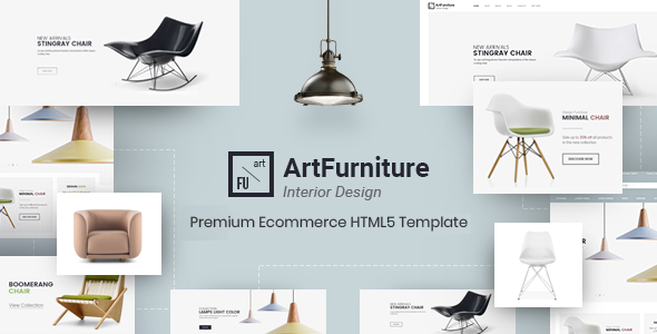 ArtFurniture - Minimal Furniture Shop eCommerce HTML Template
