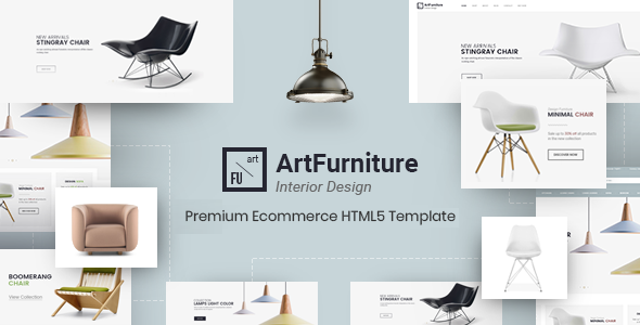 Furniture Portfolio Website Templates From Themeforest