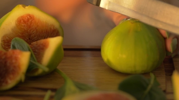 Cutting Green Figs