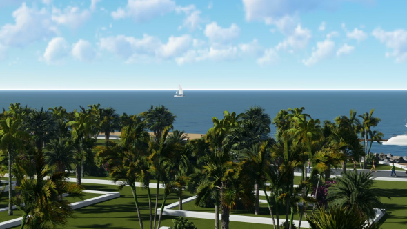 Tropical Palm Beach alt