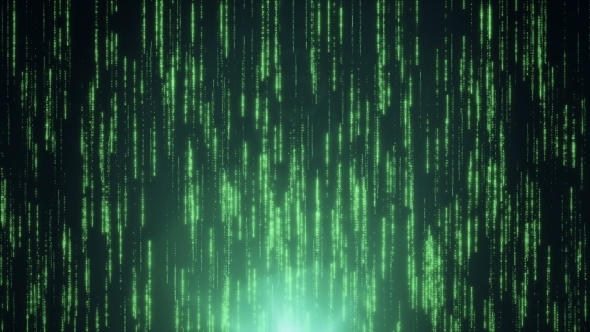 Abstract Background of Binary Code