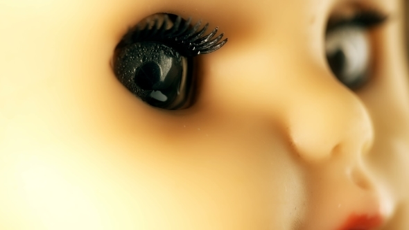 The Doll's Tear Rolls Down From the Eye, As If She Was Crying alt