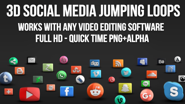 Social Media Jumping Loops Multipurpose Bundle alt