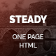 Steady - One Page Multi-Purpose HTML Template - ThemeForest Item for Sale
