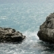Waves Beating on the Rocks on the Beach in Montenegro - VideoHive Item for Sale