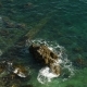 Waves Beating on the Rocks on the Beach in Montenegro - VideoHive Item for Sale