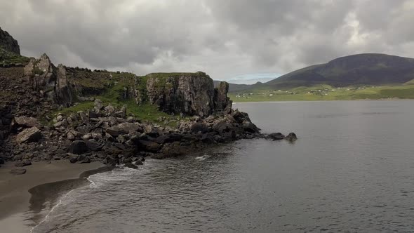 Scotland nature landscape by drone