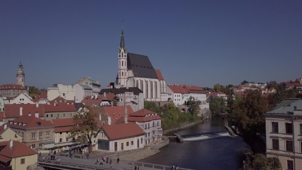 Flight Over Cesky Krumlov