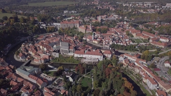 Flight Over Cesky Krumlov