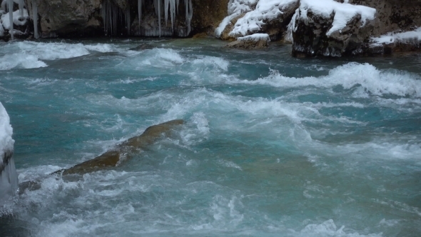 Winter River Tara in Montenegro