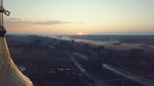 Church at Sunrise