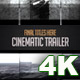 Cinematic Trailer in 4K - VideoHive Item for Sale