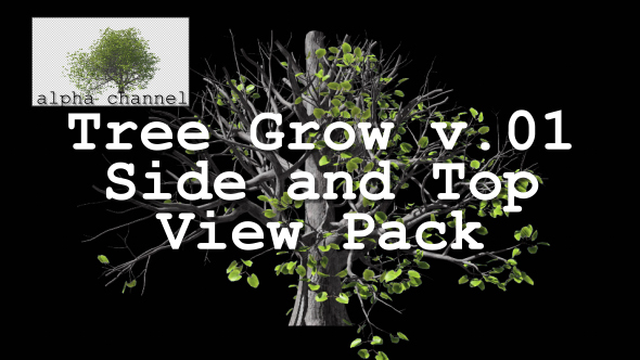 Tree Grow v. 01 Side and Top View Pack alt