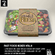 Fast Food Boxes Vol.4: Take Out Packaging Mock Ups - GraphicRiver Item for Sale