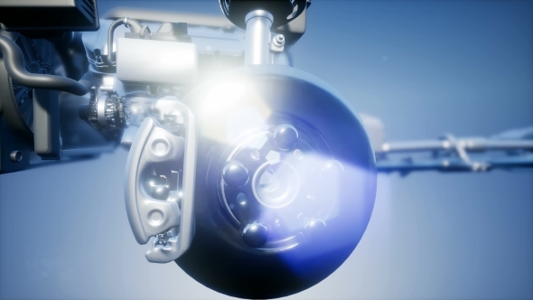 Detailed Car Engine and Other Parts alt