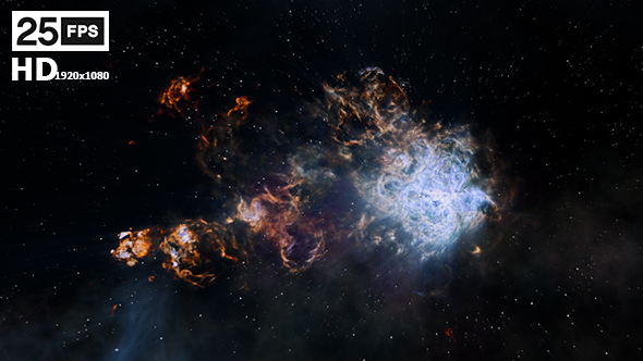 Fly Through In Tarantula Nebula HD