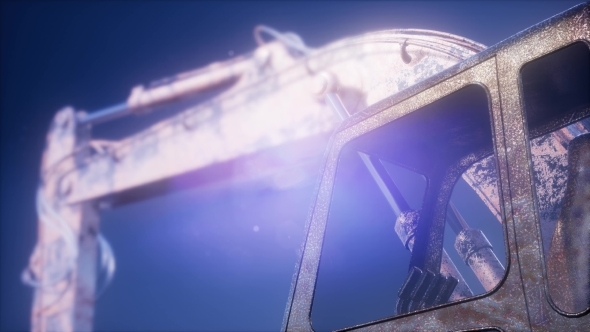 Metal Excavator Tractor alt